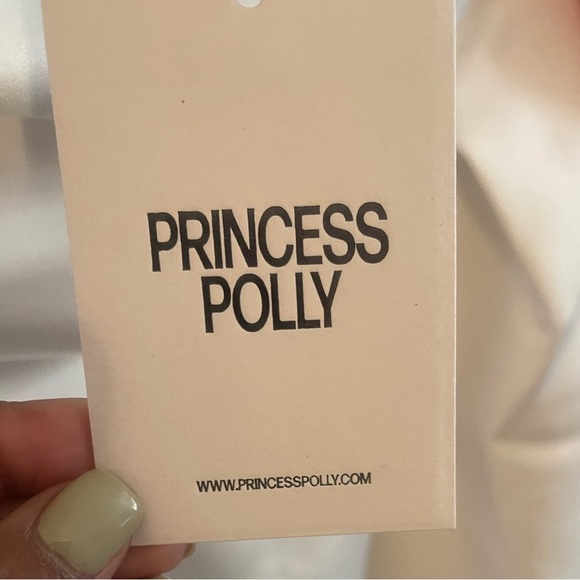 Princess Polly White (Size 12) Strapless Spader Corset After-five Mini Dress - Picture 5 of 12